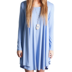 Serenity Piko Scoop Neck Dress - DEV!  - 1