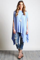 Serenity Piko Asymmetrical Poncho - DEV!  - 4