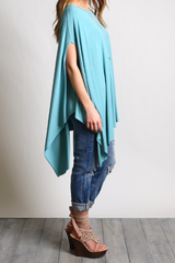 Paloma Piko Asymmetrical Poncho - DEV!  - 2