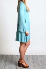 Paloma Piko Keyhole Bell Sleeve Dress - DEV!  - 2