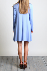 Serenity Piko Turtleneck Swing Dress - DEV!  - 3