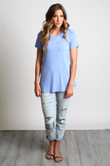 Serenity Piko Pocket Tee - DEV!  - 4
