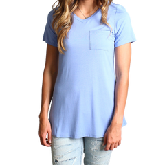 Serenity Piko Pocket Tee - DEV!  - 1